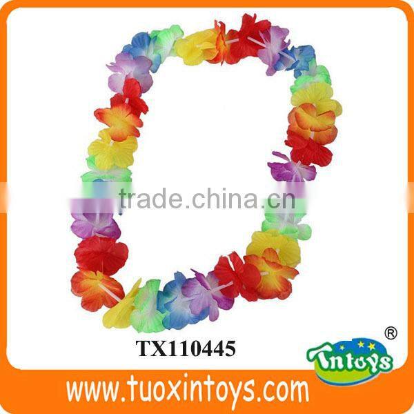 artificial Hawaii flower necklace