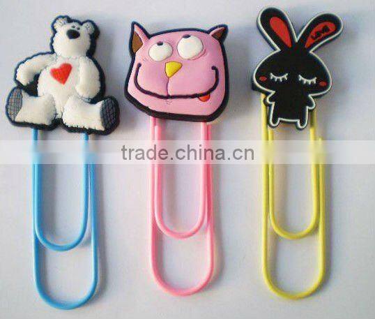 Various Animal Shape PVC Book Mark