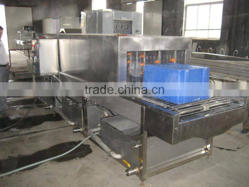 industrial turnover basket washing machine