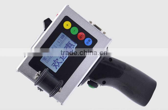 Small sized portable hand-held ink-jet printer