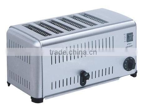 Top sell 6 slice toaster machine, for kitchen 6 slice toaster