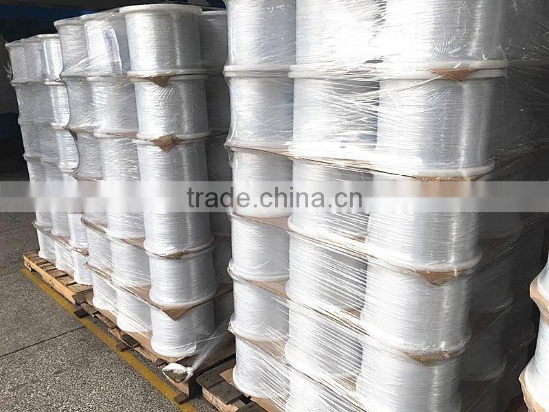 0.5mm 100% polyester monofilament yarn for nylon zipper slider with high strength