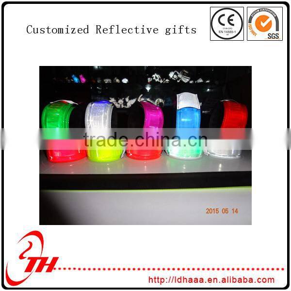 New Fashion OEM LED reflective rider Arm Band for traffic warning