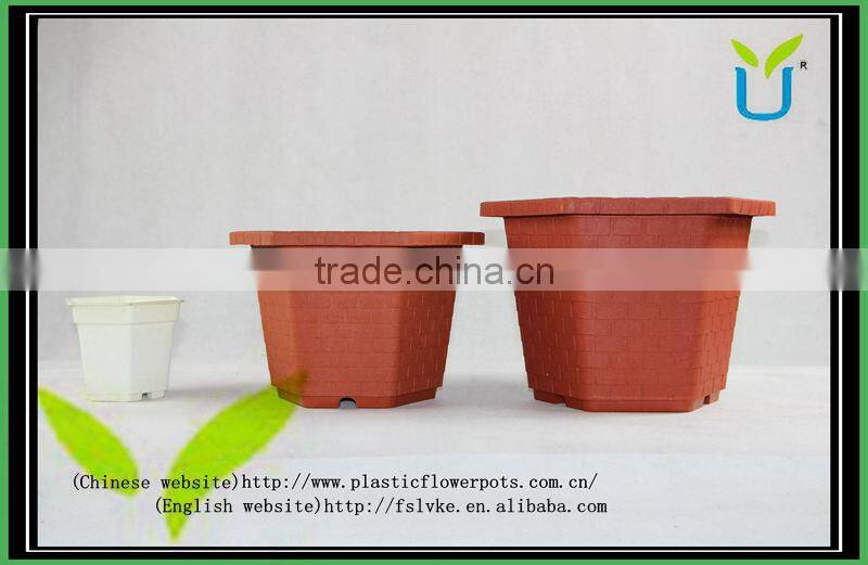 Durable and colorful flower pots for indoor and outdoor