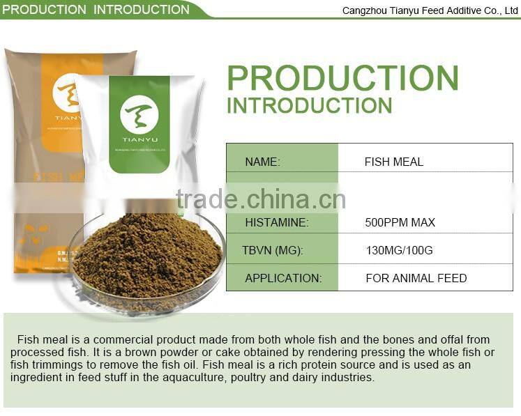 50% 65% 67% 70% Fish meal for animal feed