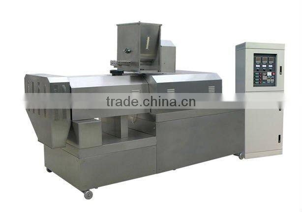 Series double screw food extruder