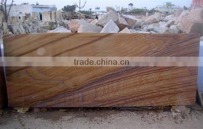 Indian honed rainbow sandstone slab/tile for sale