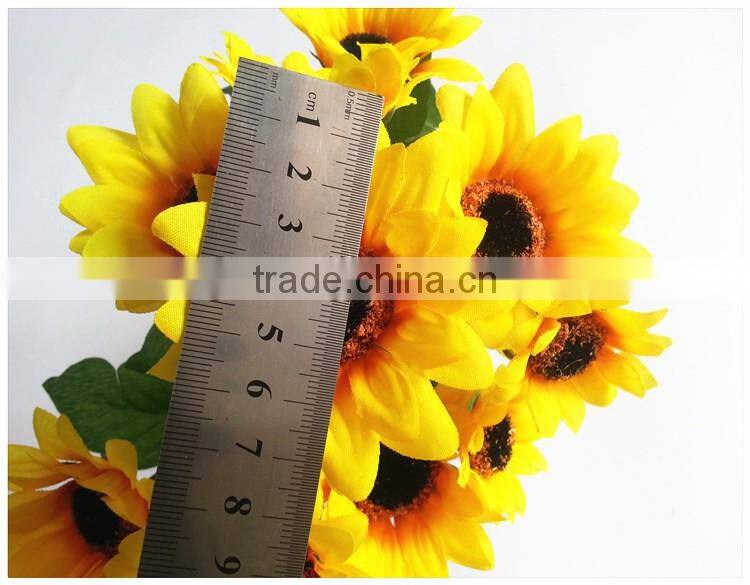Vivid flower arrangement accessories silk chrysanthemum aritificial flower making