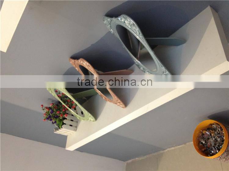 Plastic European Style Make up Mirror for Cosmetic Use