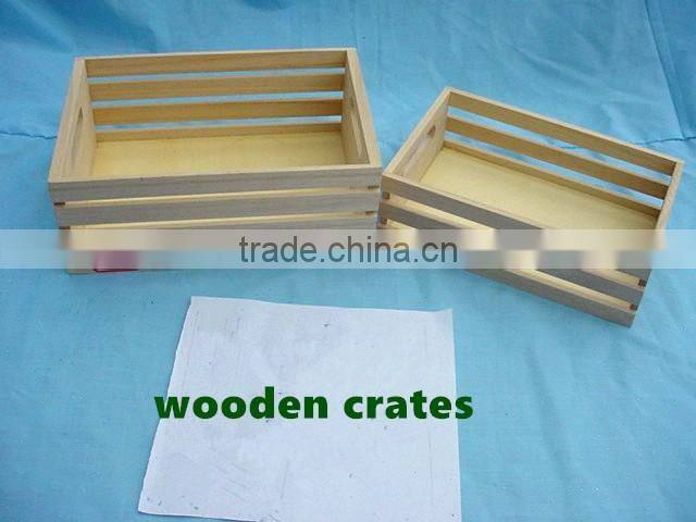 Cheap wooden fruit crates for sale