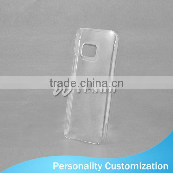 Wholesale Custom Design Light Weight Bulk 3D Clear Blank Sublimation Plastic Mobile Phone Case For HTC One M9