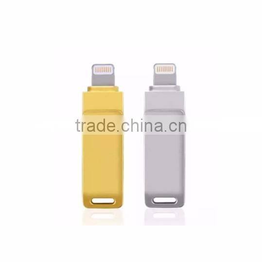 High quality U-disk iDrive otg usb flash drive u disk for iPhone 5 5s 6 Plus iPad Mini PC IOS