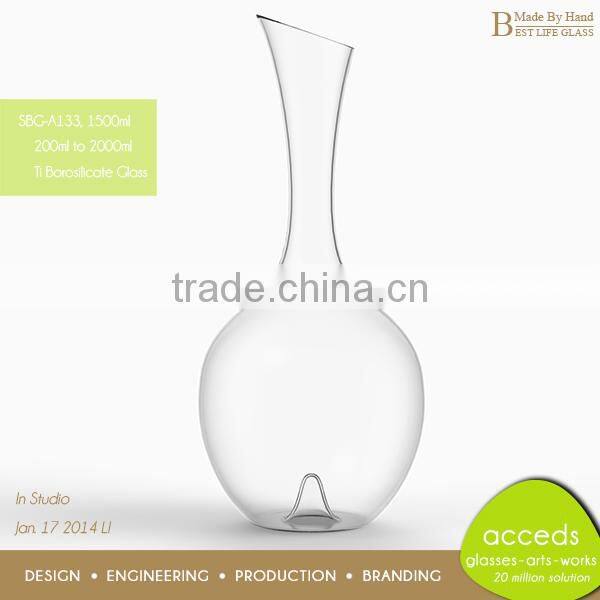 Made-in-China Heat Resistant Glass Cooler Pitcher
