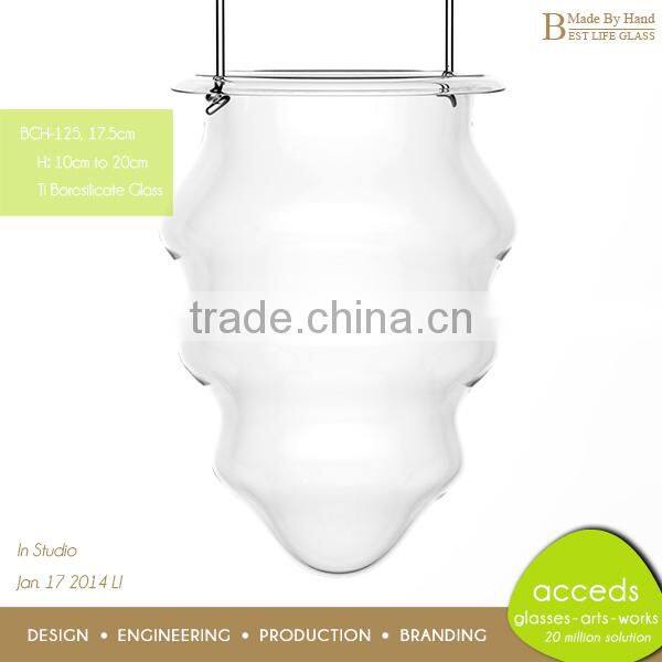 Cheap OEM/ODM Handmade Decorative Glass Candlestick Wedding