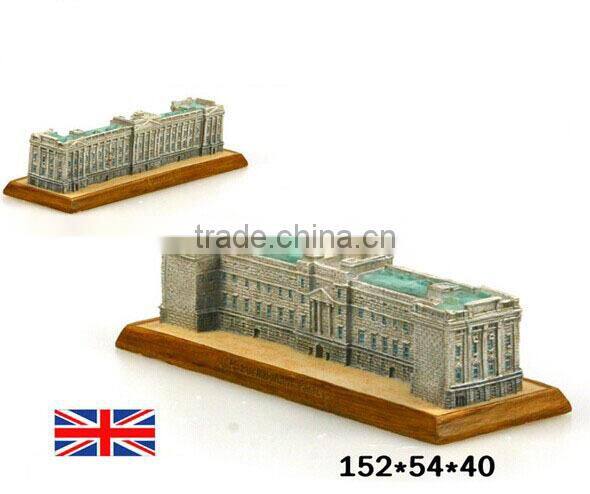 The British Buckingham Palace world famous 3d building model
