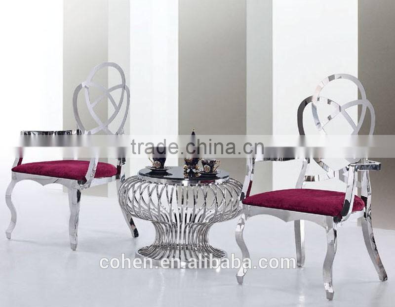 unique design Hotel coffee side end table made by stainless steel B022