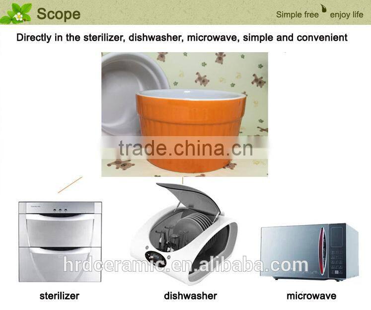 China manufacturer stocked ceramic ice cream bowls