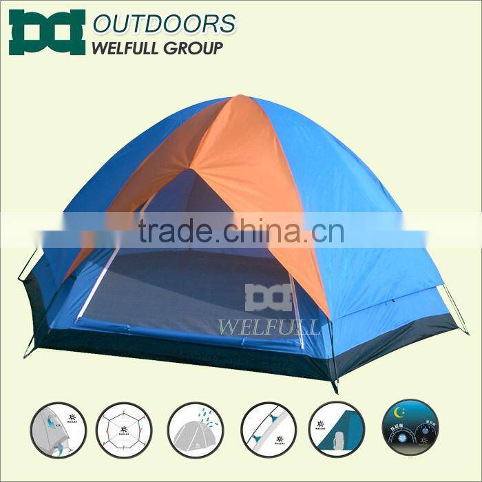 Big camping family relief dome tent