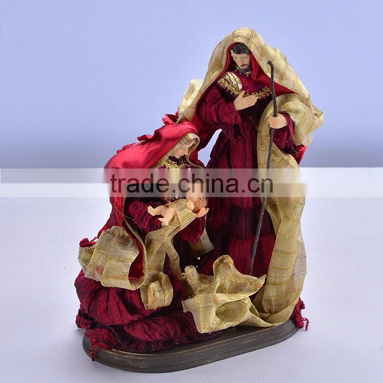 Custom Christmas decoration nativity set figurine