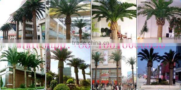LXY081319 wedding decorative metal artificial outdoor date palm trees for sale