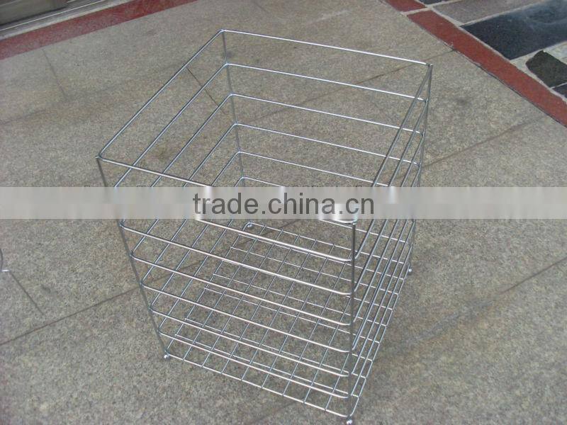 metal/stainless steel towel rack--hotel used towel basket