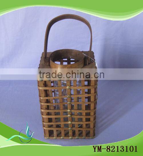 Decorative Wooden Lantern Stand