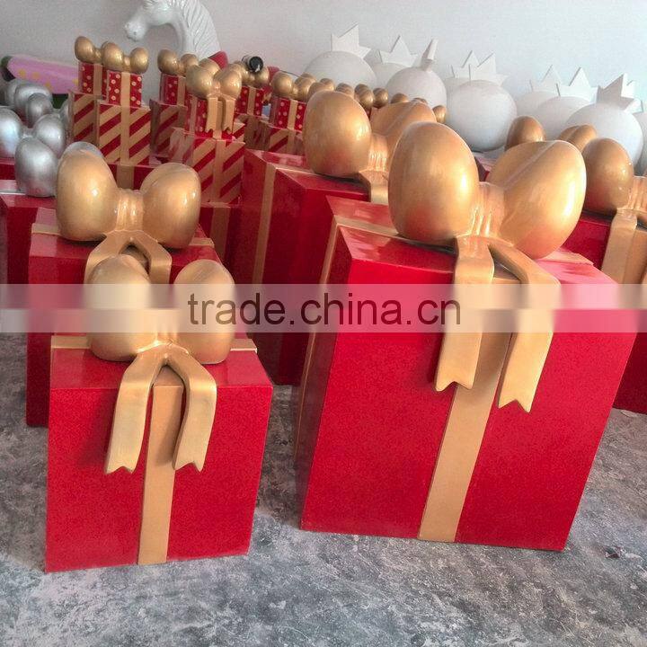 Different size Christmas gift box