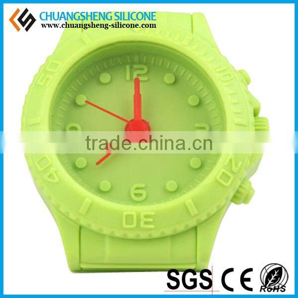 unbreakable silicone alarm clock, silicone wall clock, silicone table clock