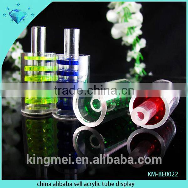 Acrylic table hairdressing display rack