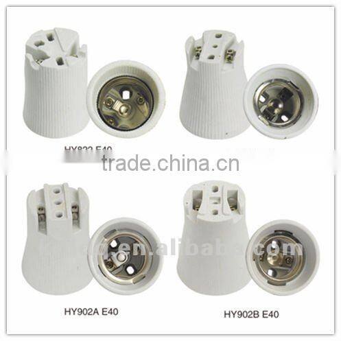 E27 porcelain fluorescent lamp holder