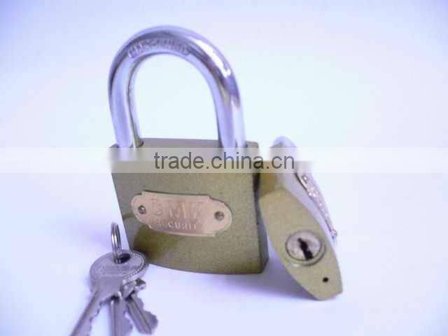 Painted Heavy Duty Iron Padlock
