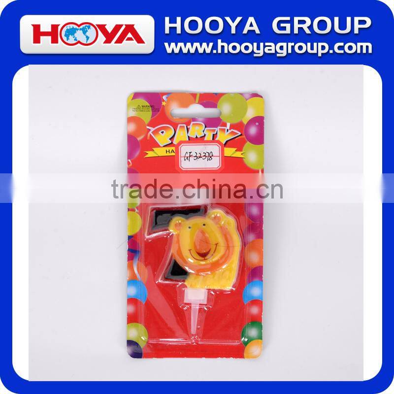 Animal shaped children birthday party digital candle