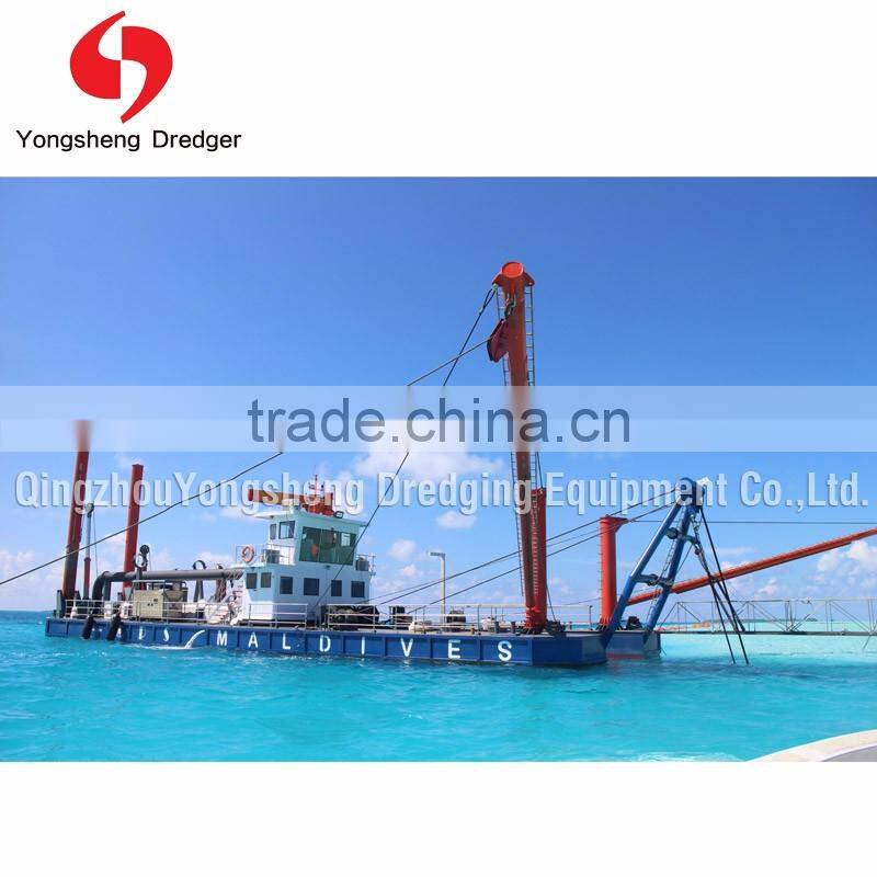 Rriver cutter suction sand dredger