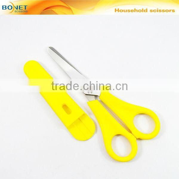 SST0012 5" 2014 New Popular detachable student scissor with cap
