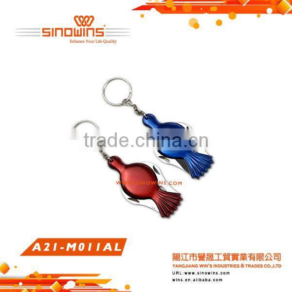 Pigeon Shape Multifunctional Key Chain Stainless Steel Tools