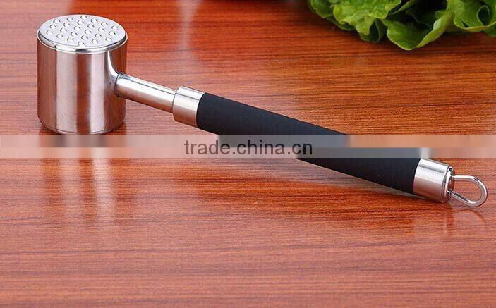 18/8 Stainless Steel steak Tenderizer/Meat Hammer/Meat Pounder Kitchen Tools