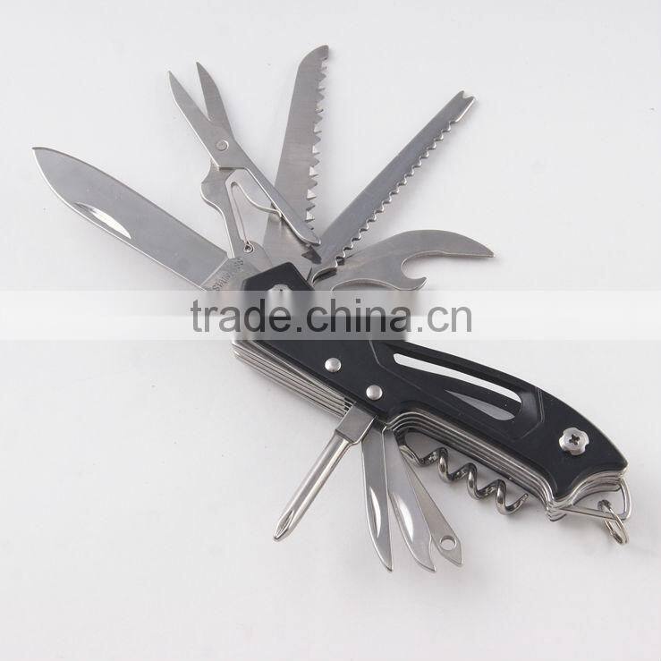 2014 Newest high quality stainless steel pocket multi knife tools KJ5011AL1