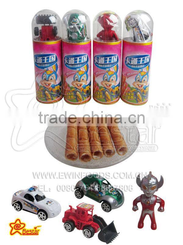 Yummy Egg Roll Cream Biscuit ,Special Toy