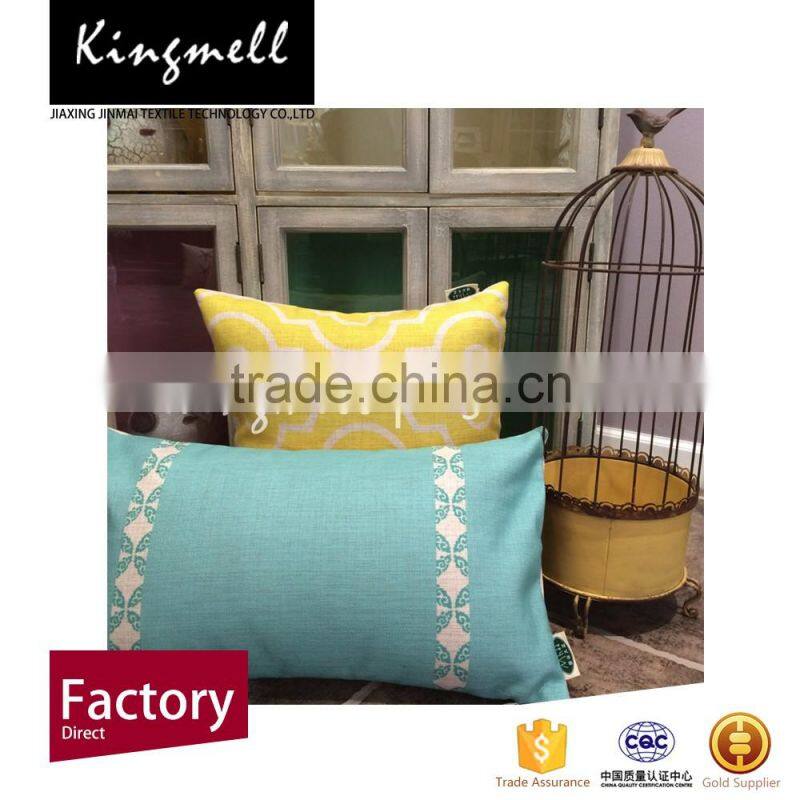China Supplier Linen Cotton Home Decor Cushion Pillow Covers