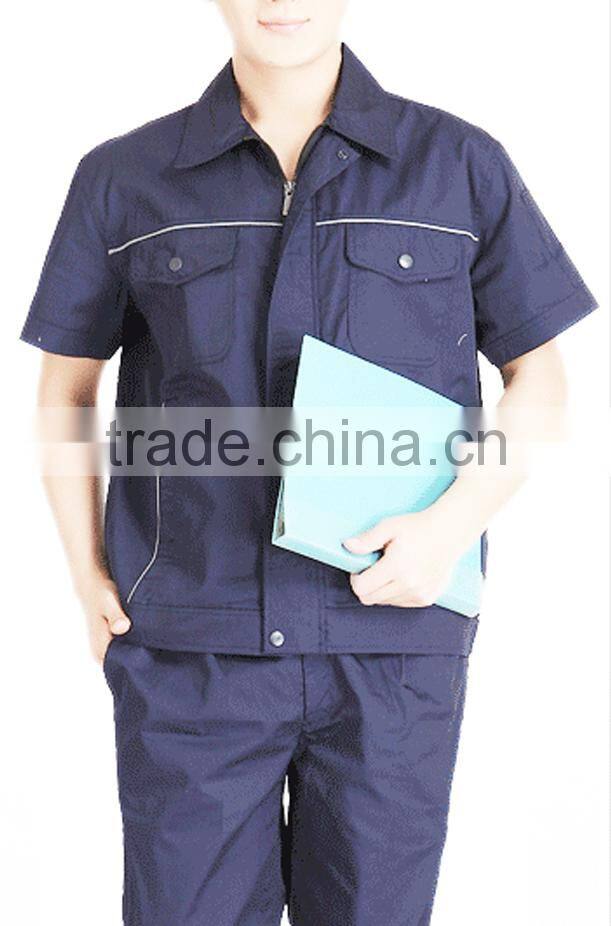 2016 OEM man workwear factory uniform industrial clothings overall