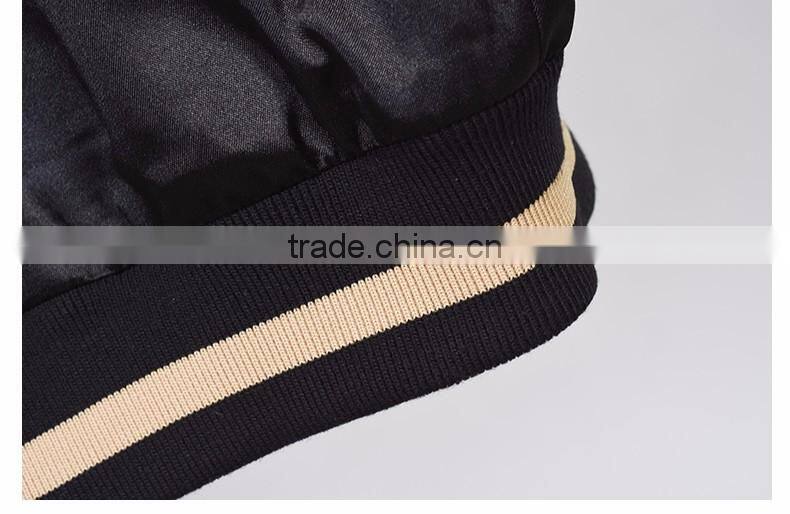 Womens embroidered jacket wholesale custom bomber jackets