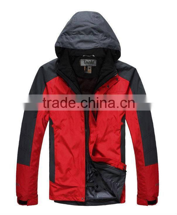 waterproof windproof men outdoor jacket for winter in china