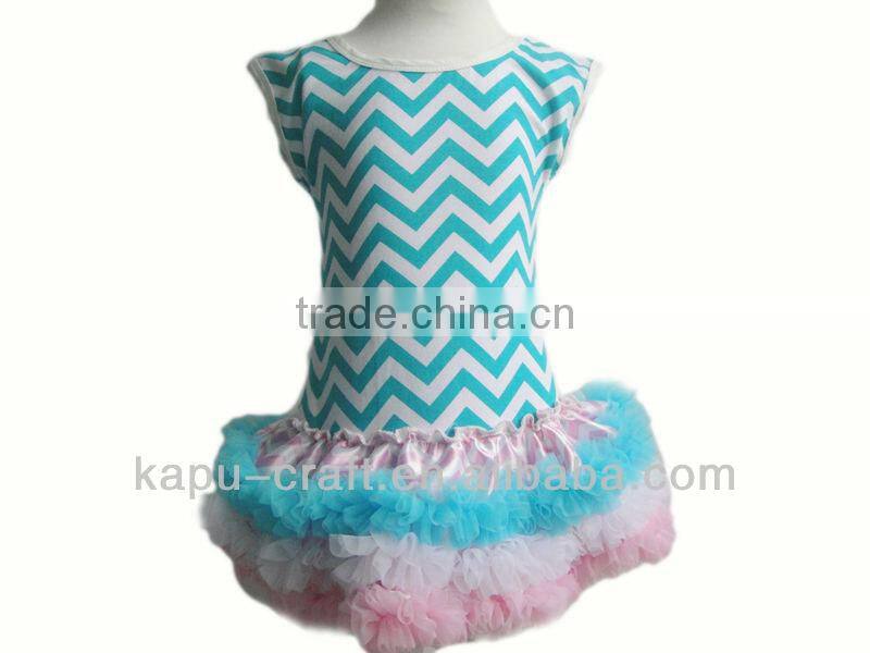 Latest Design Summer Cotton kid ball gown dresses