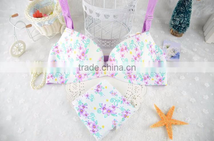 Sex nipple new model set style bra and panty