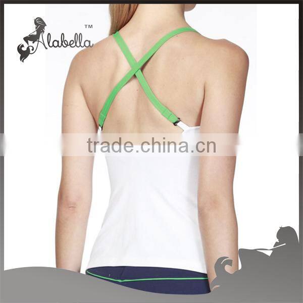 Quick Dry Women Gym Wear Tank Top Fitness Ladies Singlets