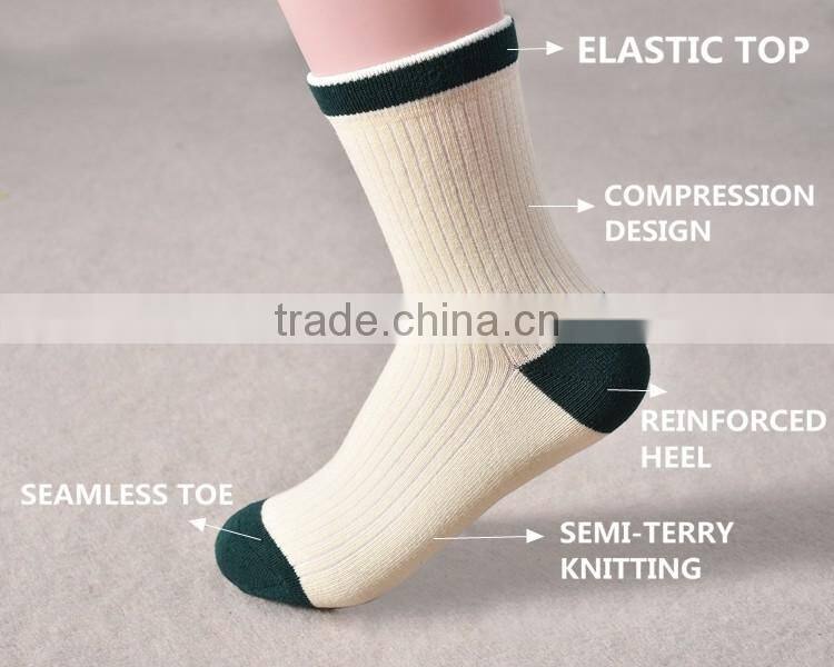 Bamboo fiber custom made design sport socks