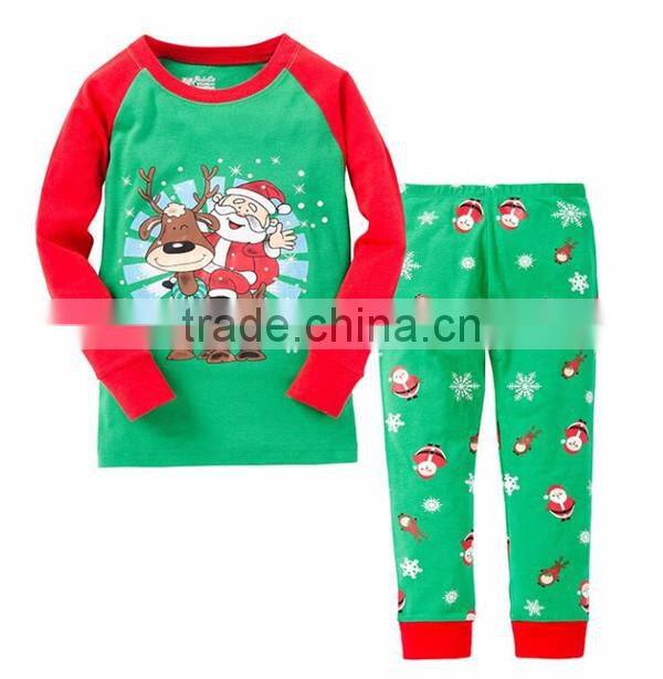 Wholesale 2016 Fashion Autumn Winter Sleepwear Cotton Boys Pajamas