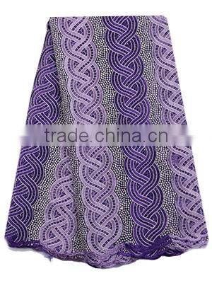 Comfortable muti-color beautiful textile french Lace african cord french lace FL 1393