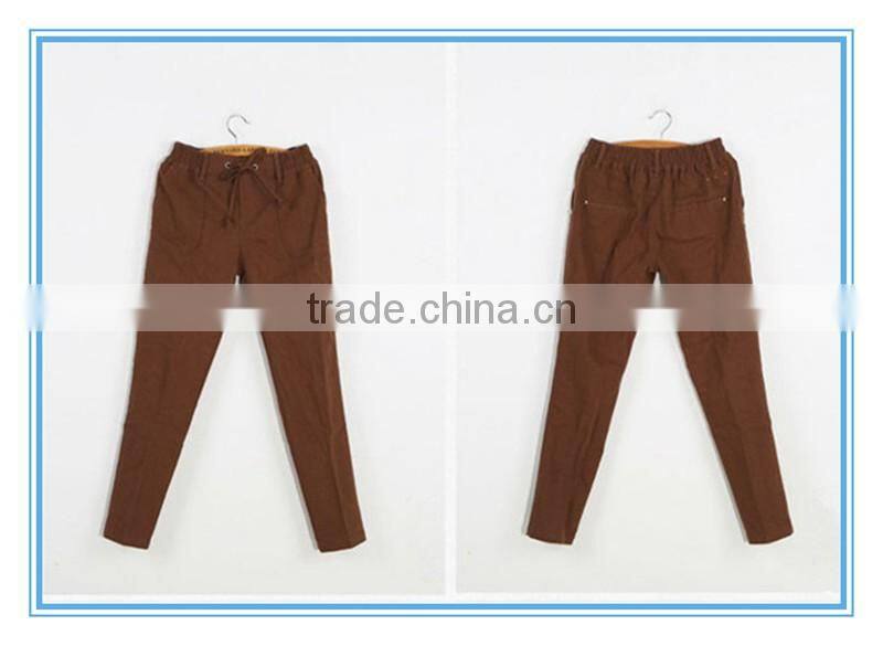 2016 Ladies High Fashion Elegant Tight Casual Pants