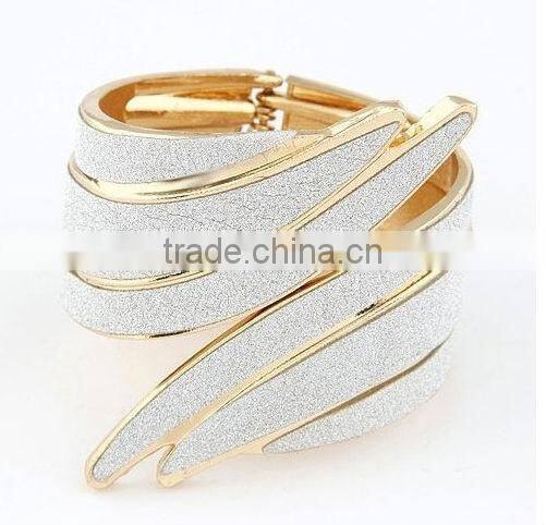 Punk alloy stickers exaggerated retro bracelet bracelet female wings